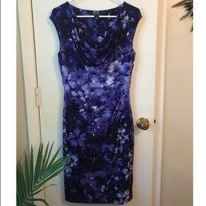 Blue Floral Ralph Lauren Dress